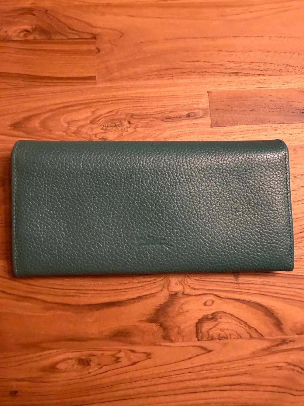 Longchamp Continental Wallet Long Green Limited Edition Designer Collection